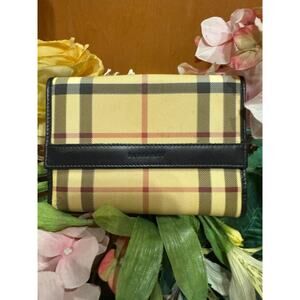 Burberry nova check wallet(400
